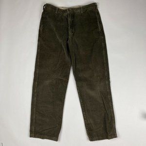 Woolrich Men's Corduroy Pants - Olive